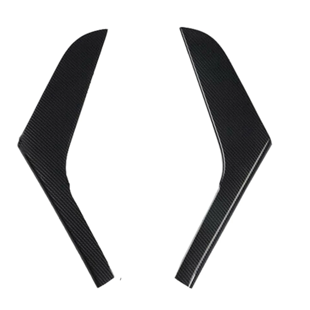 

2 шт., новые накладки на подлокотник для внутренних дверей из углеродного волокна для VW Golf Mk6, 5-дверные модели 2010 2011 2012 2013