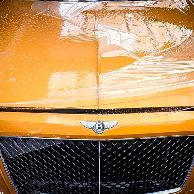 Super Gloss Clear 7.5mil TPU idrofilo PPF Pellicola per carrozzeria auto-guarigione Anti-graffio Protezione vernice per auto Auto