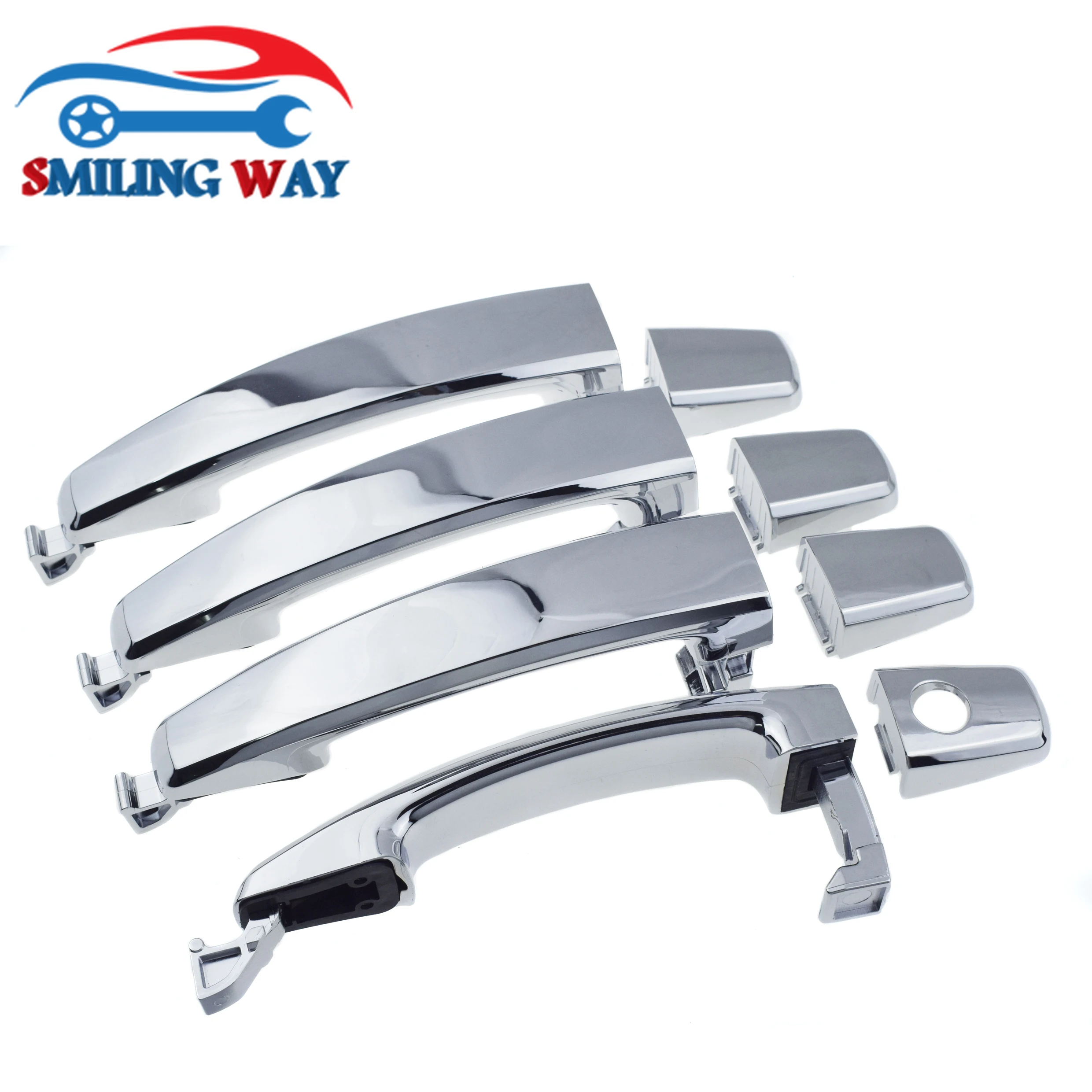 Chrome Front or  Rear Left or Right Outside Exterior Door Handle 96468266 96468306 For Chevrolet Captiva Sport Aveo Saturn Vue