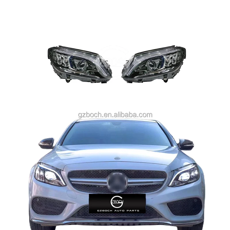 BOCH exterior accessories For Mercedes Benz w205 2014-2021 C-class car headlights