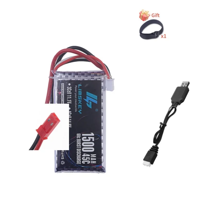 2S Lipo Batterij 2S 7.4V 1500Mah 1800Mah 45c Rc Speelgoed Oplaadbare Batterijen Voor Rc Helikopter Vliegtuig Auto Boot Quadrotor Drone - afbeelding 1