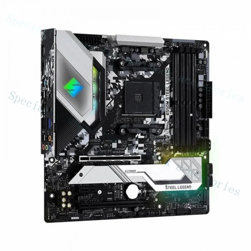 

A++For ASRock B550M Steel Legend Desktop Motherboard Socket B550 AM4