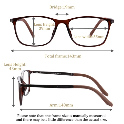 Imagen 2 del producto SHINU-gafas de lectura TR90 para hombre y mujer, con luz azul lentes fotocromáticas, multifocales, progresivas, cerca de lejos, antirradiación