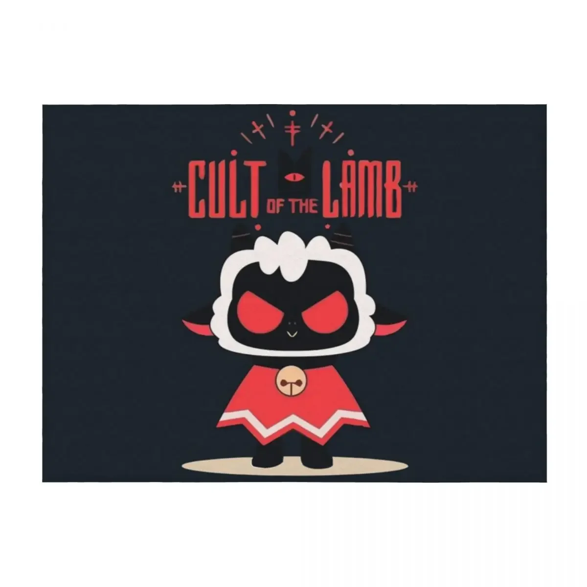 

cult of the lamb Throw Blanket Blankets For Bed Heavy for babies Cute Blankets