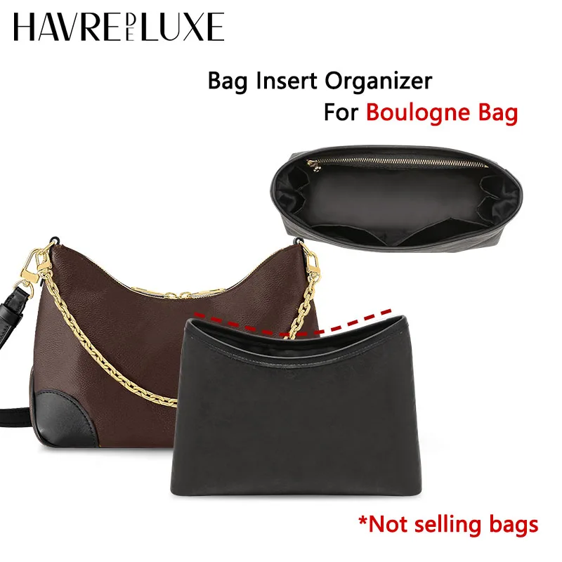 

Organizer Insert For Boulogne bag Storage Bag Purse Insert Handbag Liner Shaper Bags Accessories