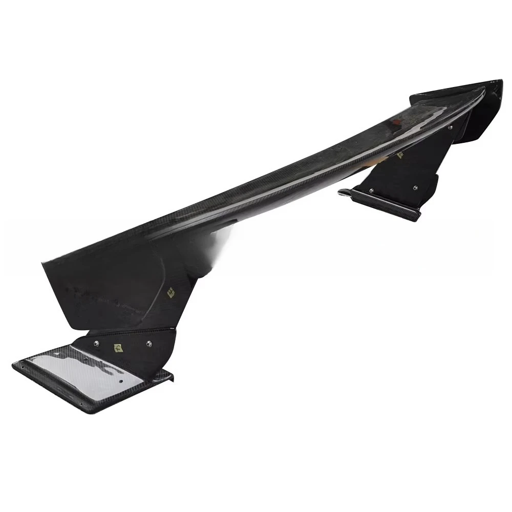 ألياف الكربون VRS GT الخلفي الجذع الشفاه الجناح Ducktail المفسد لنوع R هاتشباك FK7 FK8 10TH 2016-2019 ضبط السيارات #5