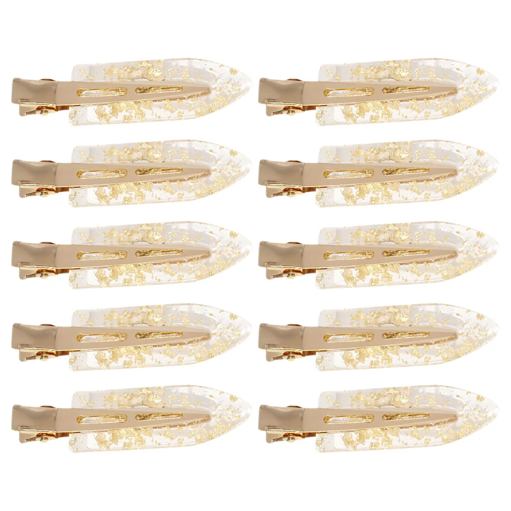 

10 Pcs Clip Glitter Hairpin Child Accessories for Girls Jewelry Metal Styling Clips