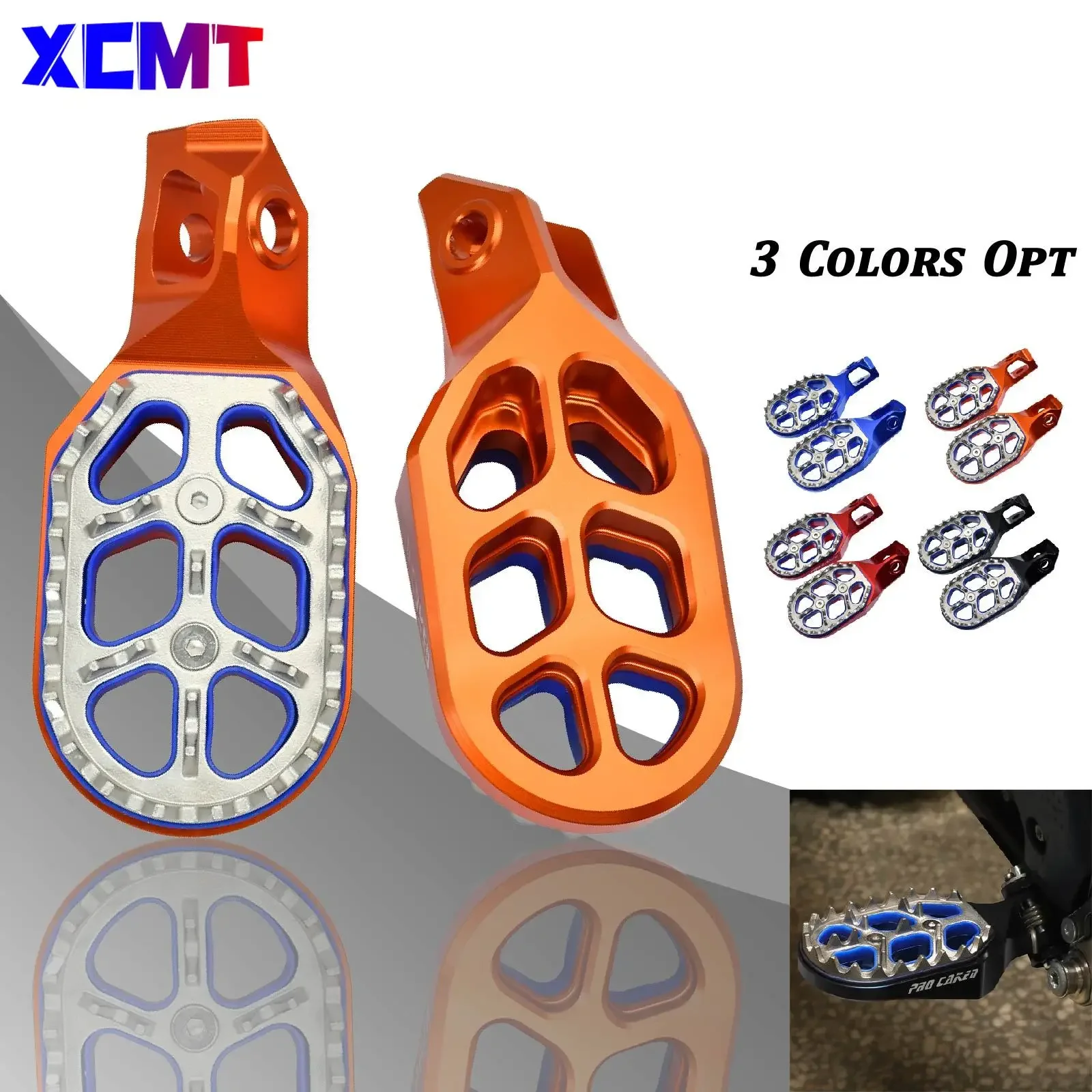 

For KTM 2024 EXC 300 Foot Lever Foot Pegs Rest Footrests Pedals For KTM 125-500 250 300 350 EXC EXCF XCW XC SX XCF SXF 2023 2024