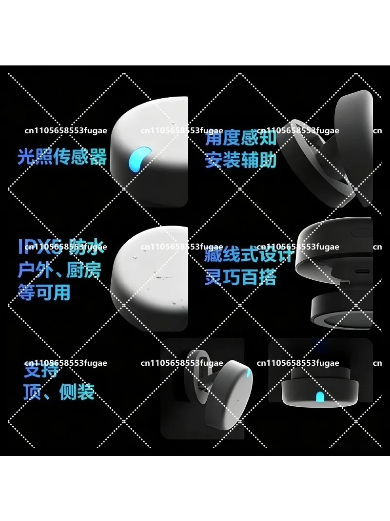 Smart Human Presence Sensor FP2, 60GHz mmWave Scene Induction Switch for Smart Home Automation