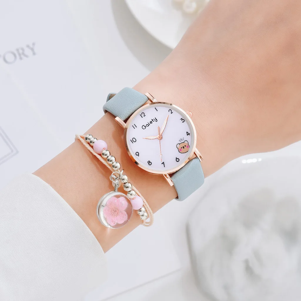 Girl Elementary School Fashion Girl Watch Analog Children's Quartz Electronic Watch Little Girl Cute Girl Watch kids watches