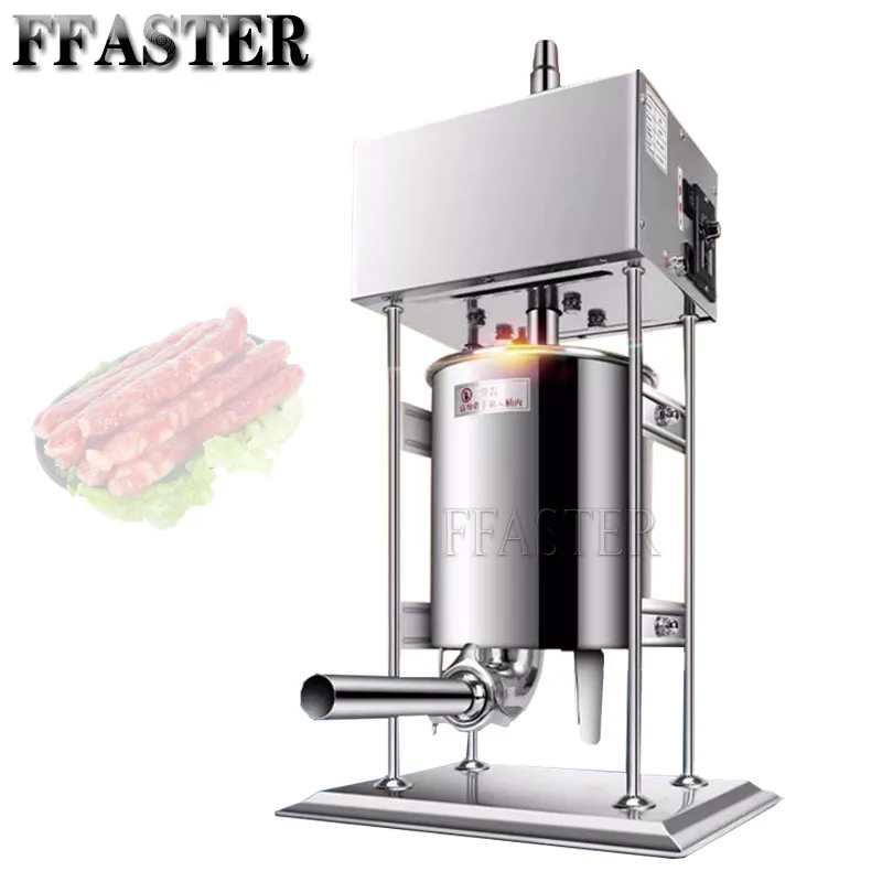 

Sausage Stuffer Housemade Vertical Electric Stainless Steel Machine Sausage Maker Filling Sausage Syringe Filler Meat Maker ﻿