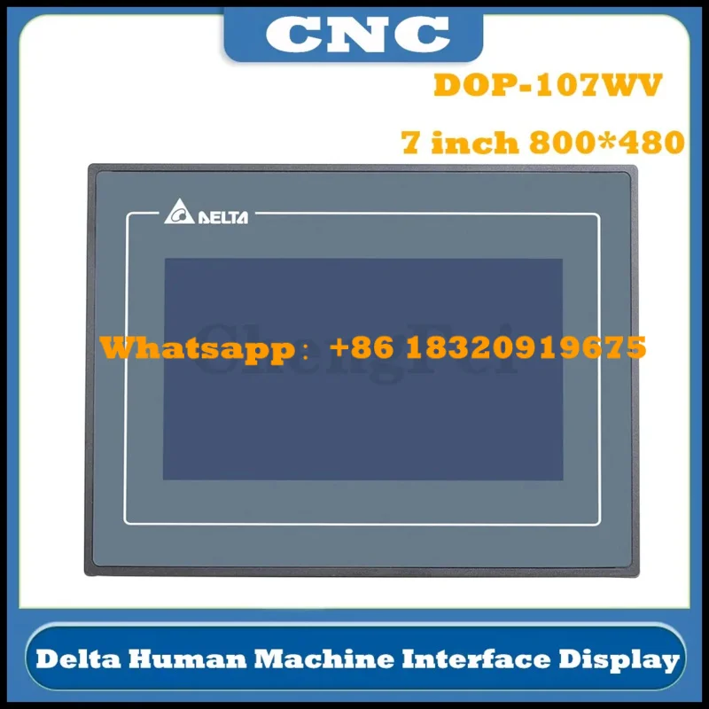 CNC 7'' Inch Delta DOP-107WV HMI Touch Screen Human Machine Interface Display Replace DOP -B07S411 DOP-B07SS411 B07S410