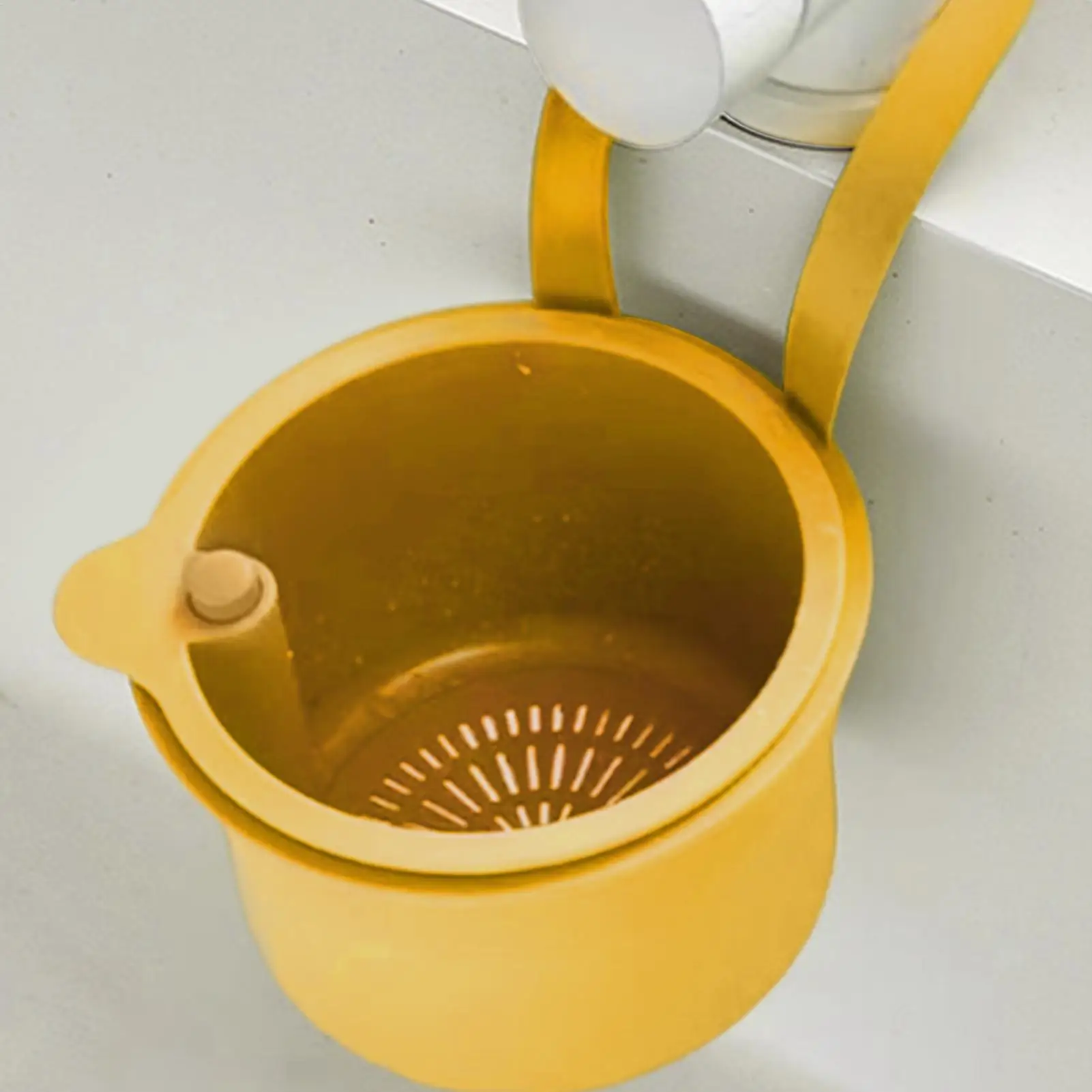 Kitchen Sink Strainer Basket Faucet Drain Food Catcher Multipurpose Hangable Sink Strainer Basket Fine Mesh Sink Strainer Basket