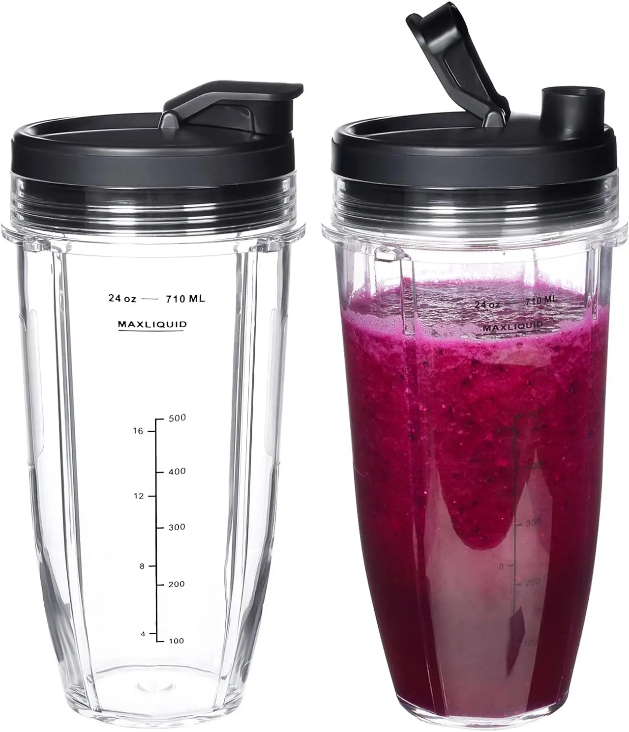 

Replacement 24Oz Blender Cup For Ninja Bn401 Bn751 Bn801 Bn800 Bl450 Bl456 Bl480 Foodi Ss401 Ss101 Twisti Ss151 Ss351 Cups