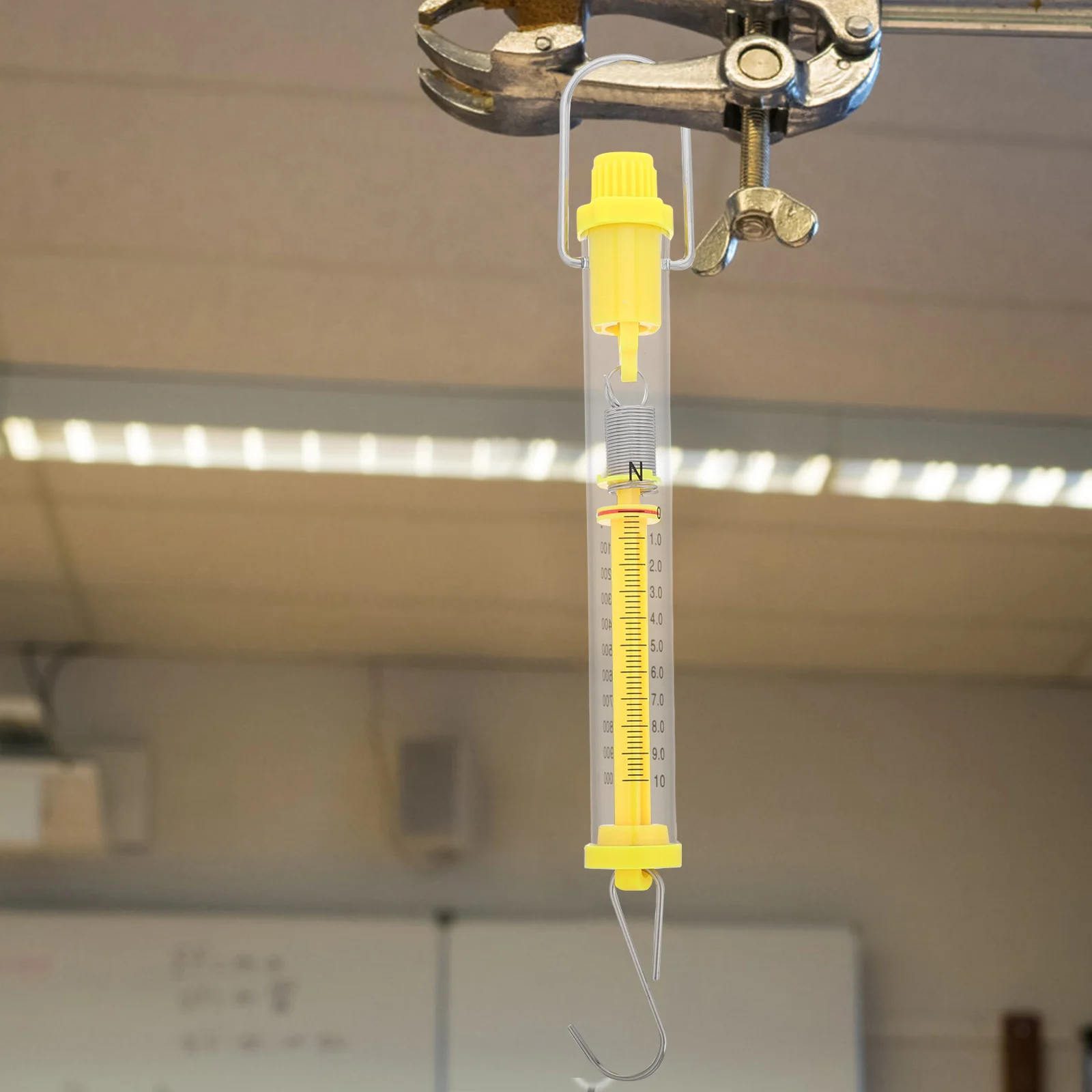 

2Pcs Tubular Spring Scale Handheld Portable Force Meter Physics Teaching Classroom Experimental Tool