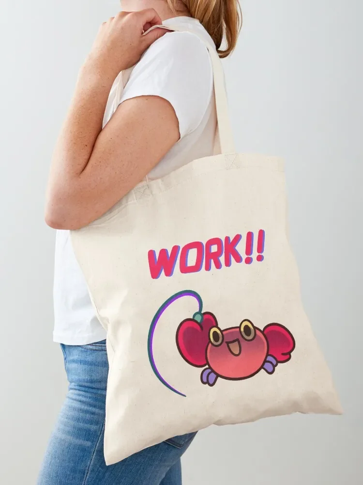 

Crabby crab - work hard Tote Bag Gift bags bag luxury women great bag Big women