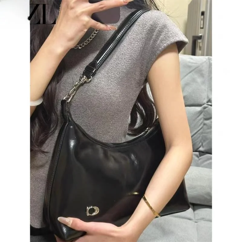 

ZAZL Retro Underarm Bag Women's 2025 New Casual Large Capaci Luxury Lightweight Single oulder Bag Tote Handbag for Ladies