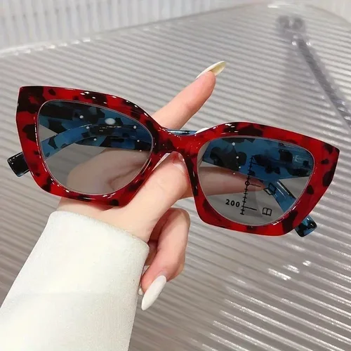 Imagen 2 del producto Gafas de sol fotocromáticas inteligentes para gafas de lectura, gafas multifocales progresivas Vintage para presbicia, gafas bifocales terminadas