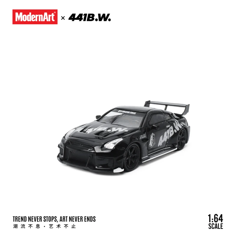 

Предзаказ ModernArt & 441B.W 1:64 441B.W. Миниатюрная модель автомобиля Drift Bear Die-Cast, подарки