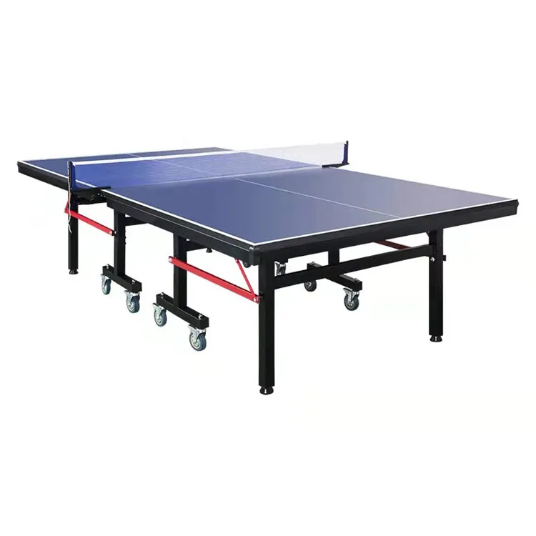 

Portable Table Tennis Training Foldable Indoor Outdoor Oem Fold up Pingpong Table With Wheels