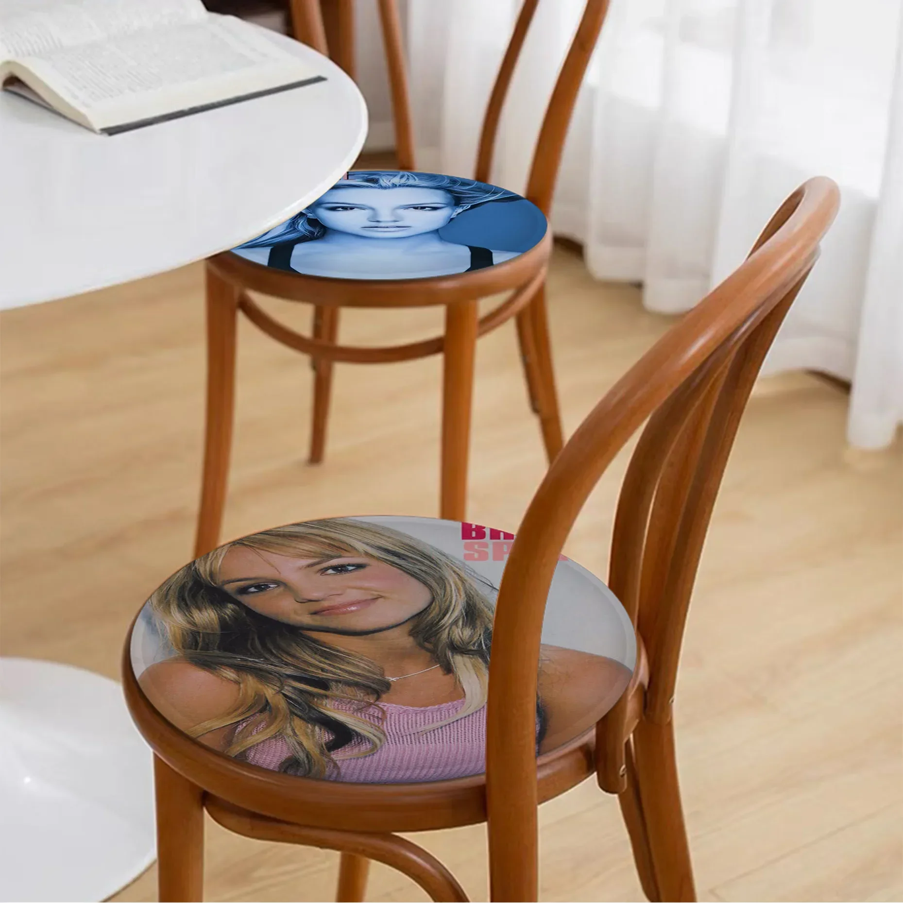 Sänger Britney Spears Kissen matte quadratisches Sitzkissen Büro Esszimmer Hocker Pad Schwamm Sofa matte rutsch feste Sitz matte