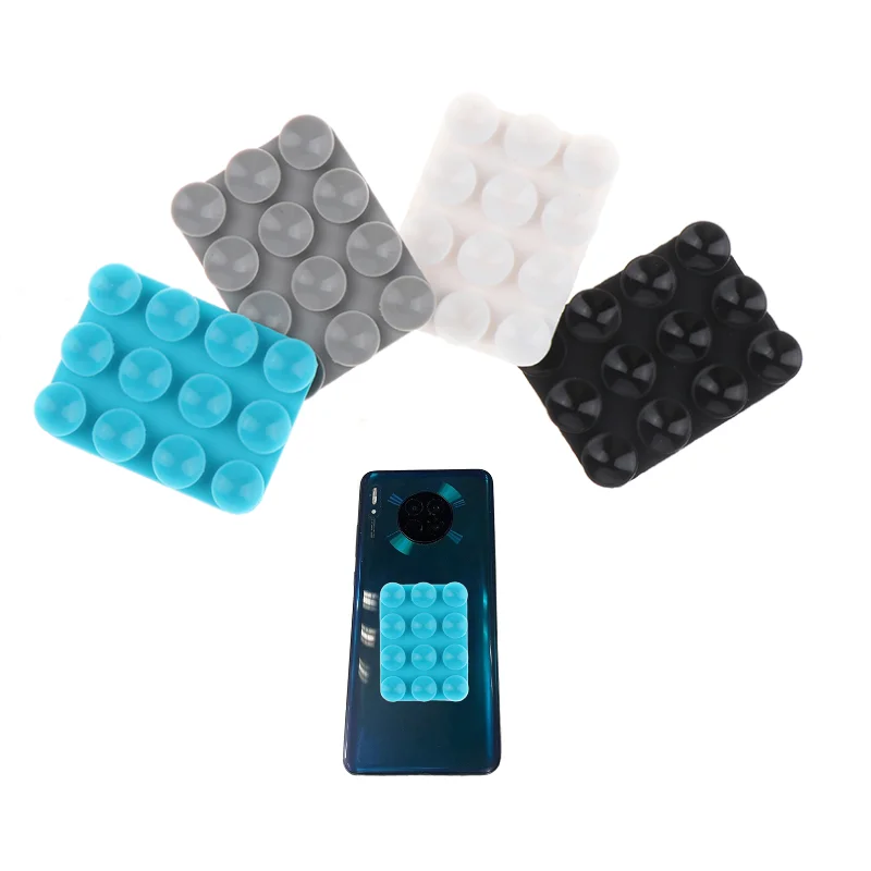 Sticky Grippy Suction Phone Case Mount Sillicone Adhesive Phone Accessory For Smart Phone Hands-Free Fidget Toy