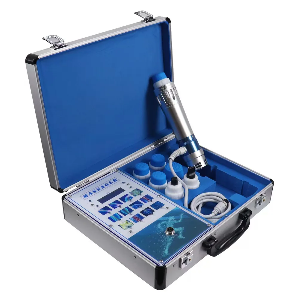 Muscle Relief Shockwave Therapy Device Electromagnetic Dot-Matrix Wave Household Full Body Massager Relaxation