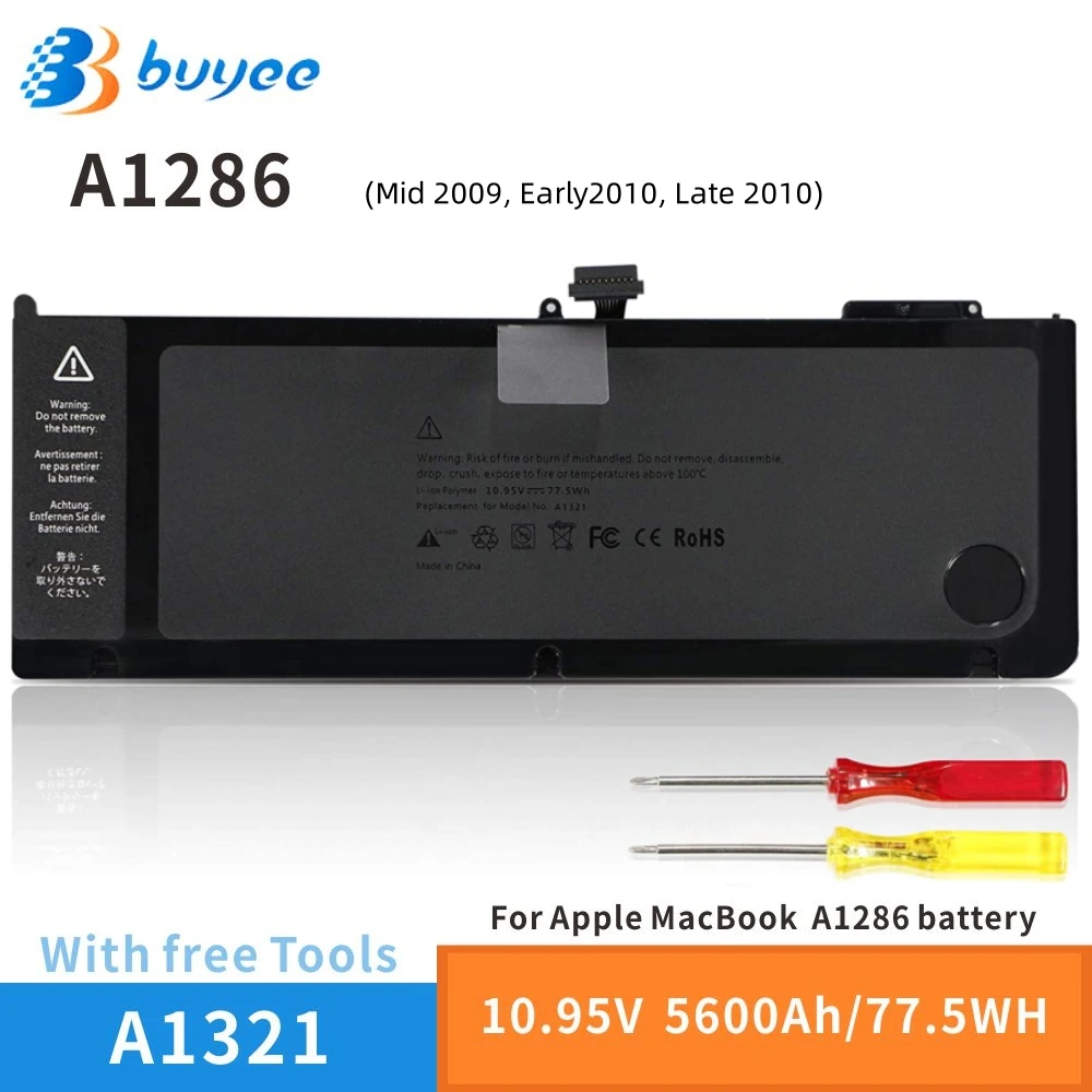 A1321 Laptop Battery For Apple MacBook Pro 15