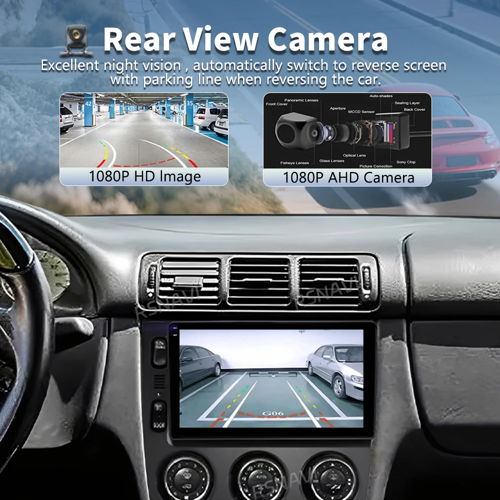 Android 16 For Benz M-Class W163 ML320 2003 - 2005 2K QLED Android Car Radio Multimedia Video Player GPS Stereo CarPlay
