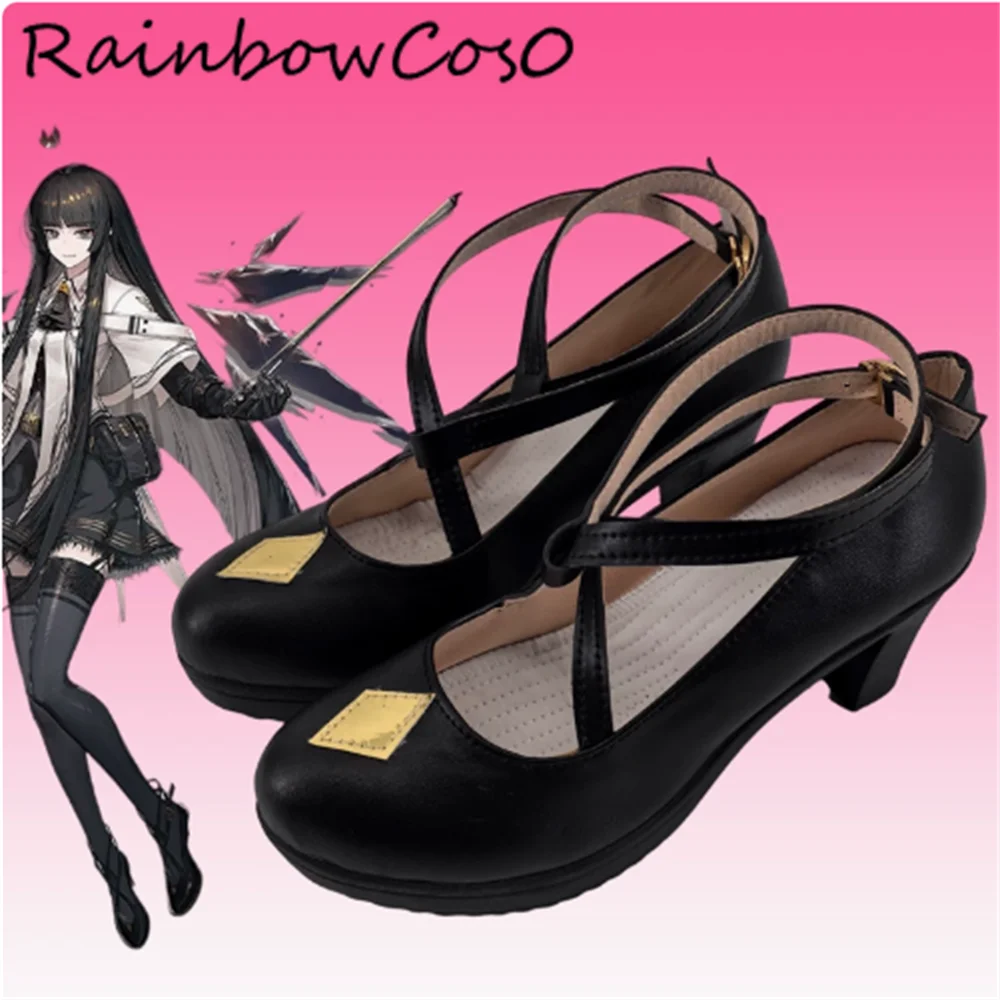 Virtuosa Arknights Cosplay Shoes Boots Game Anime Party Halloween RainbowCos0 W4905
