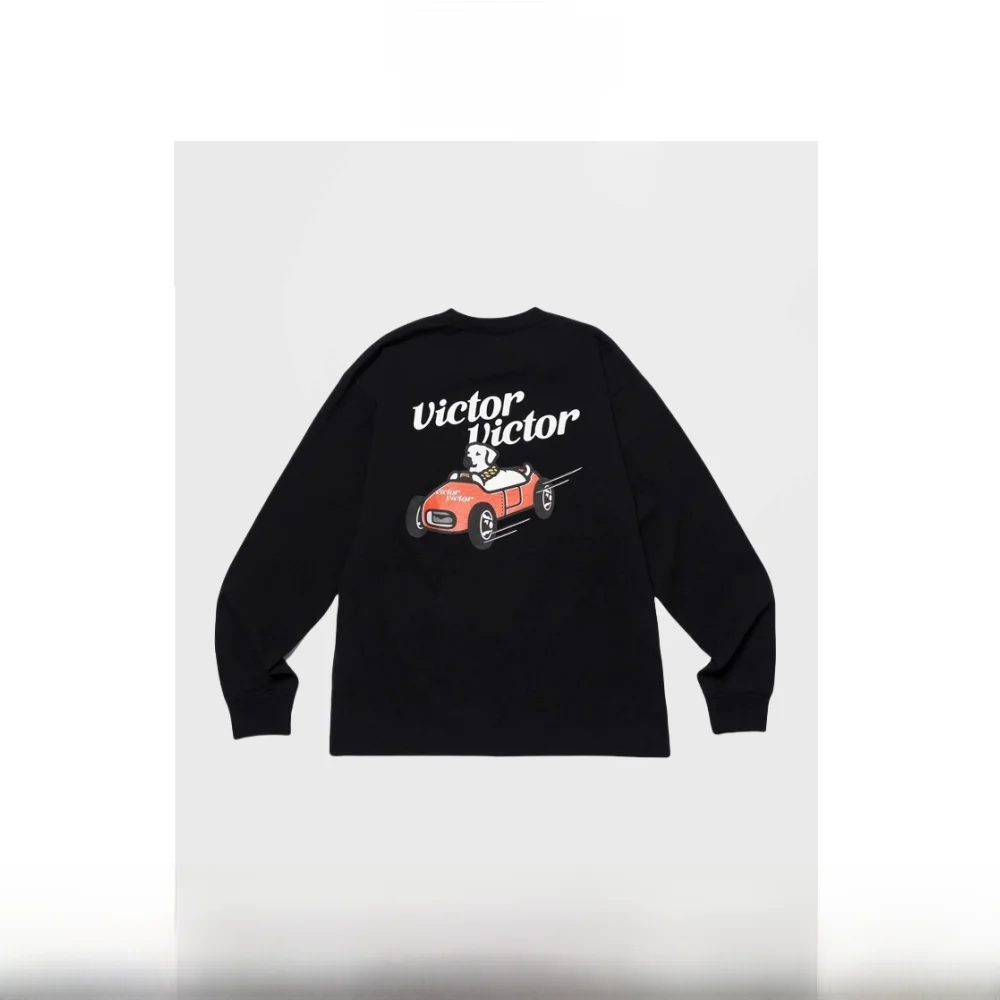 

Мужская толстовка свободного кроя с принтом «Собачьи гонки», длинный рукав, осенняя одежда, большие размеры