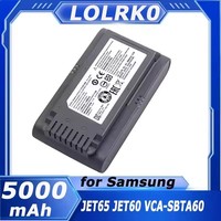 Brand new 2400mAh for samsung jet60 VCA-SBTA60 vacuum cleaner battery accessories