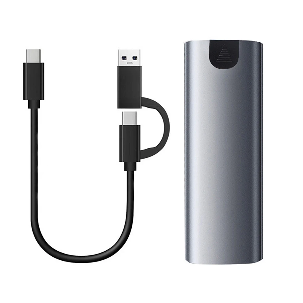 M.2 NGFF To USB 3.1 SSD Enclosure Type-C 3.1 Solid State Drive Adapter Enclosure 5Gbps B/(B+M) Key for 2230/2242/2260/2280 SSD