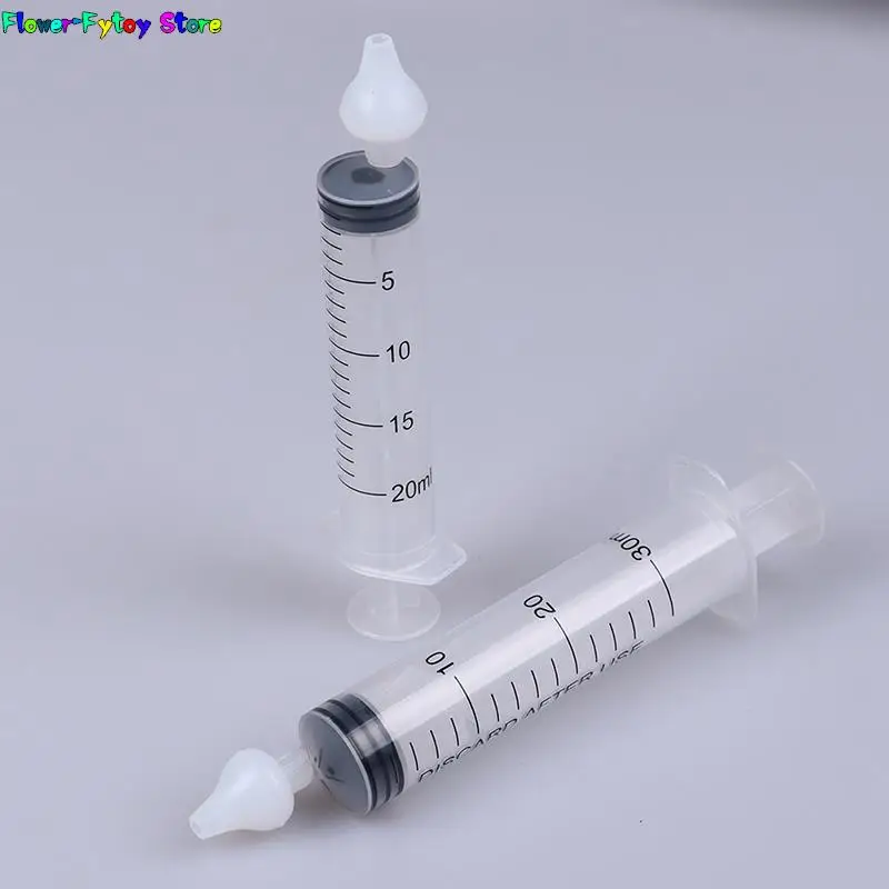 30ml 20ml Syringe Baby Nasal Irrigator Portable Infant Nose Cleaner Rinsing Device Soften nasal scab For Kids Children