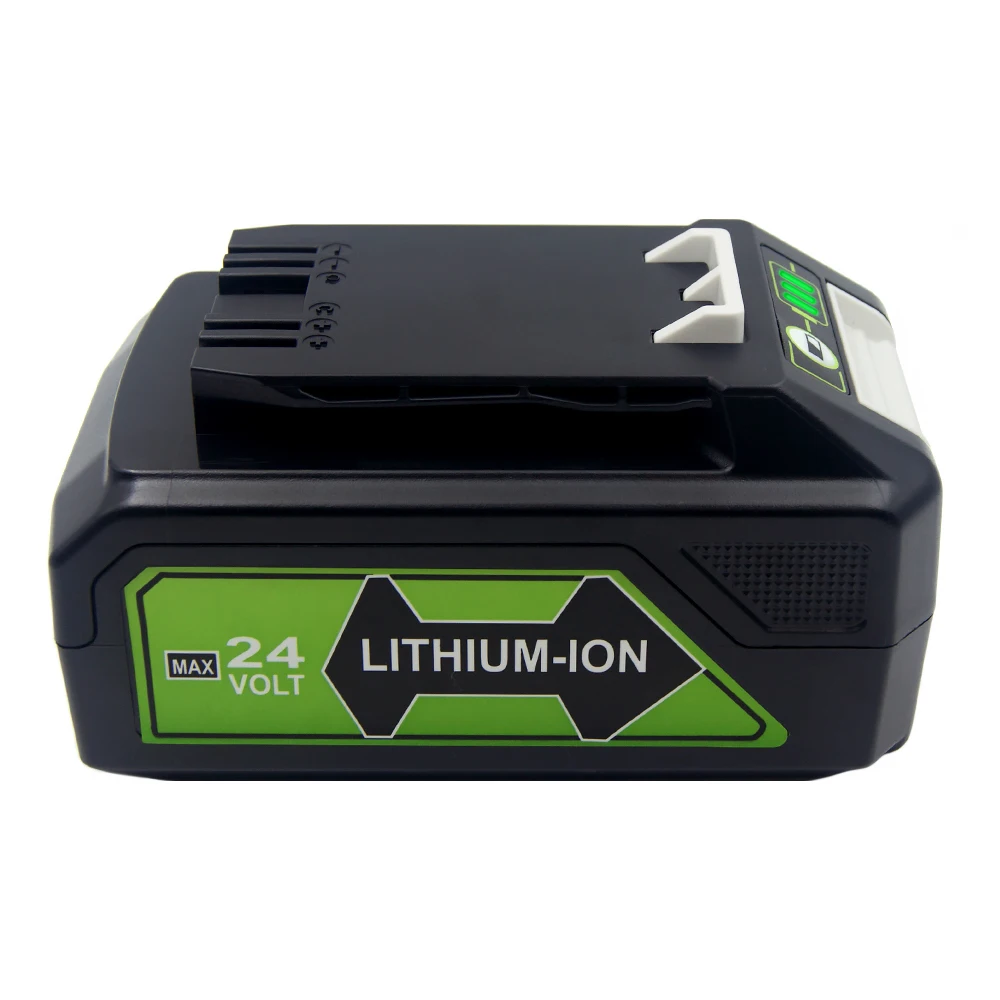 8.0Ah/4.0Ah 24V Li-ion Battery for Greenworks G24B4 Battery 48V 29842 29852 BAG708 BAG711 Cordless Tools 20352 22232 2508302