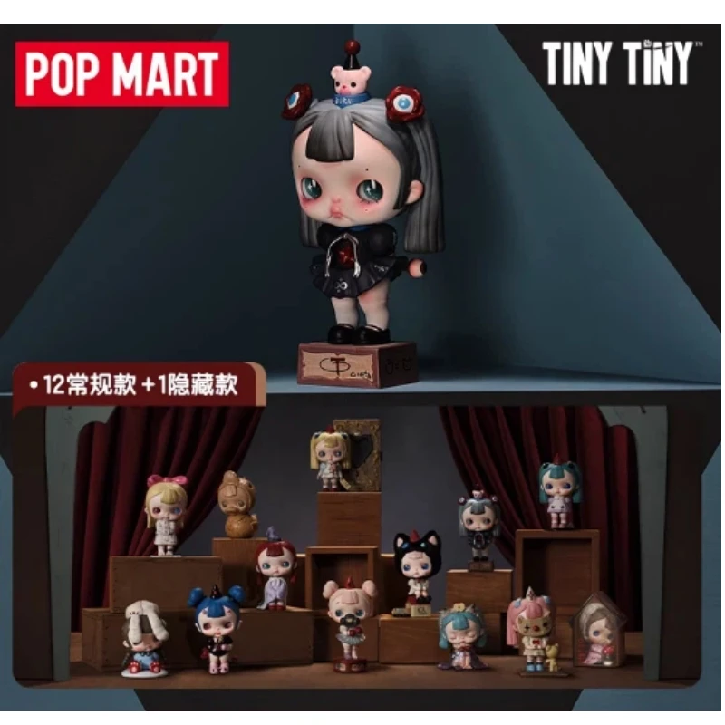 New Genuine POPMART TINYTINY-PROLOGUE Series Blind Box Guess Bag Mystery Box Toys Doll Cute Anime Figure Desktop Ornaments Gifts