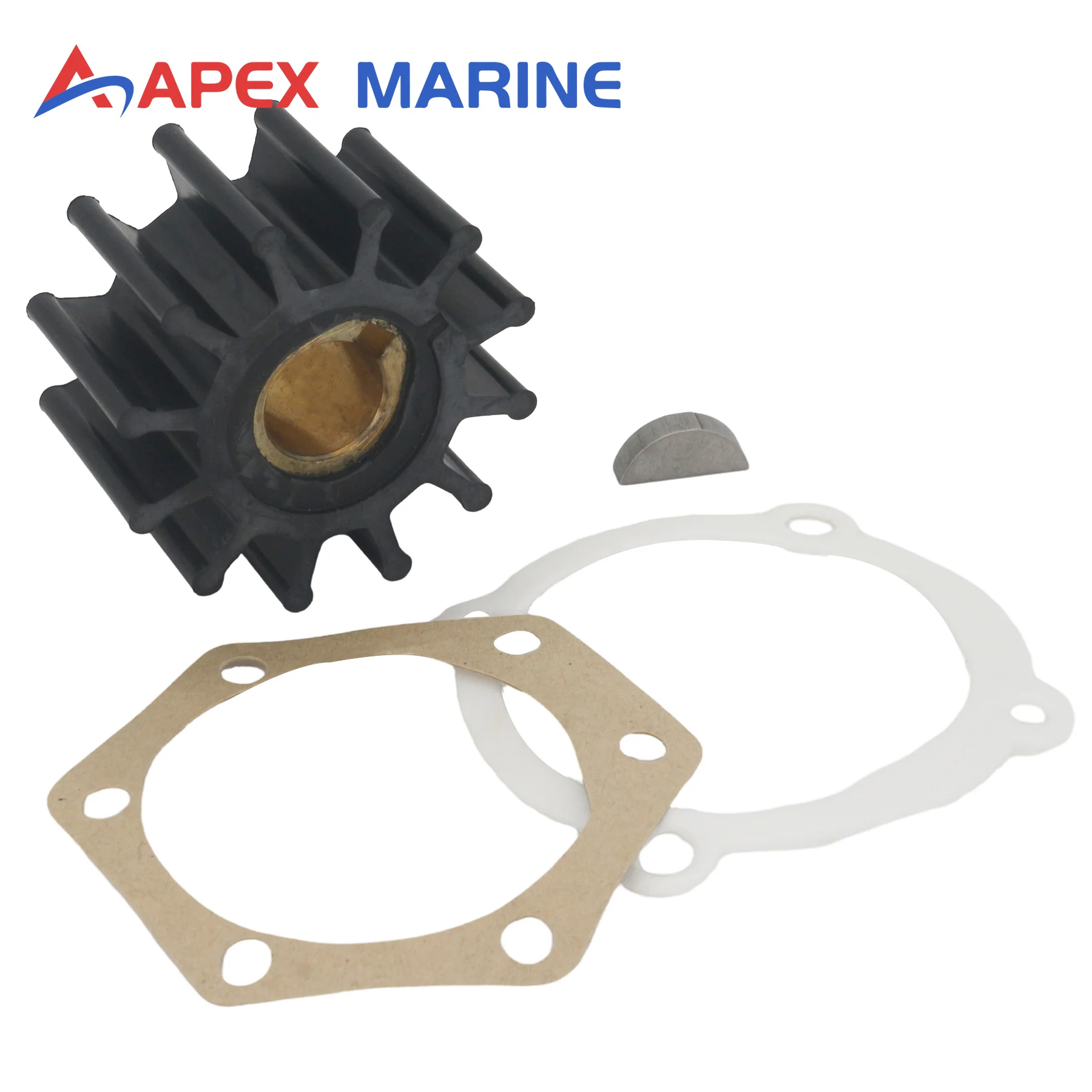 

Sea Water Pump Impeller Service Kit for Volvo Penta 230 250 AQ115 AQ120 AQ125 AQ130 AQ131 AQ140 AQ145 AQ151 Marine Gas Engine