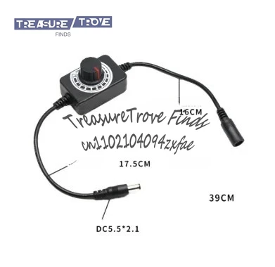 

DC5-24V DC power switch, power supply 12V fan governor 60W adjustable light strip, dimming