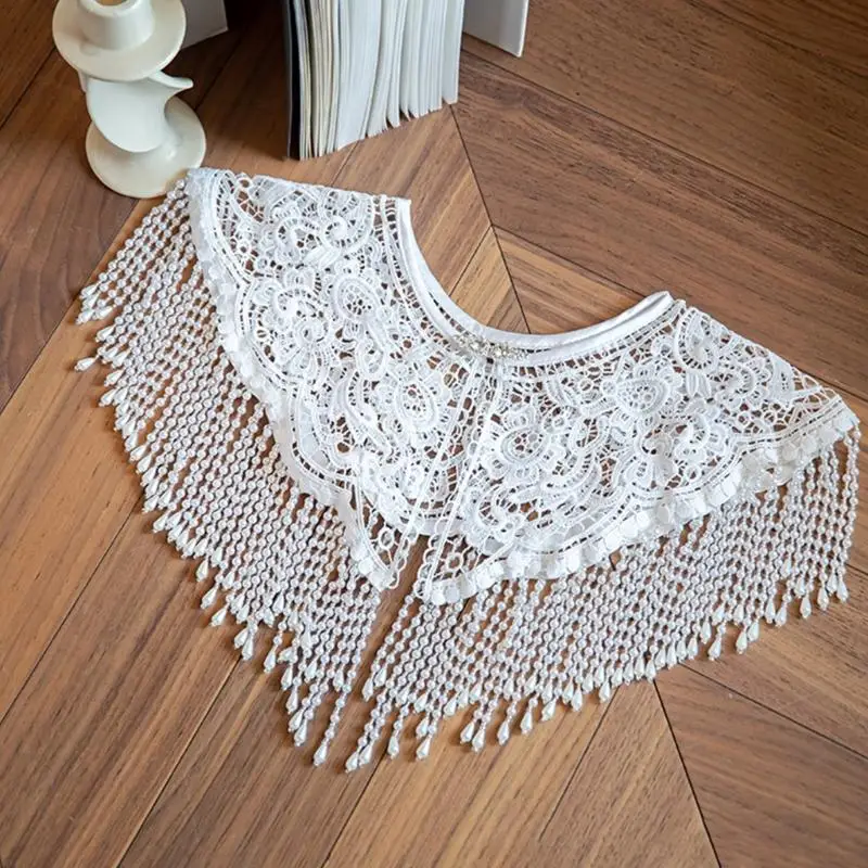 

31BB Elegant Tassels Shoulder Cover Vintage Banquets Performances Women Capes