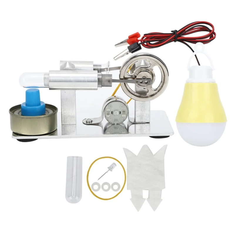

Mini Steam Engine Model Physical Experimental Education Toy Craft DIY For Child Gift