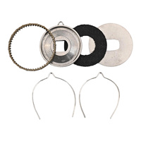 Fishing Reel Drag Clicker Kit Stainless Steel/Aluminum Alloy Unloading Sounder Washer  For Daiwa 6th For ABU Reel Accessories