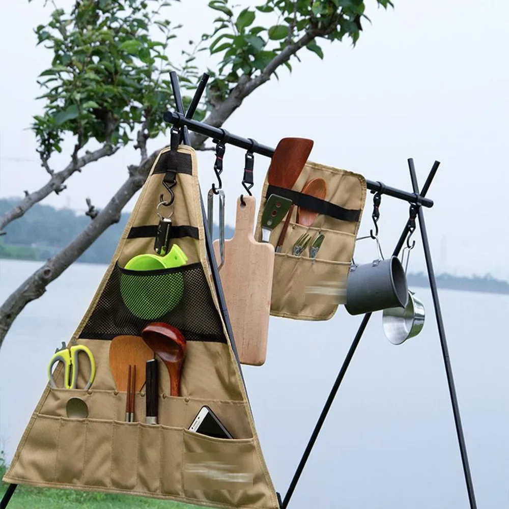 

Lantern Stand Tripod Detachable Camping Bracket Lamp Holder Cookware Hang Rack Black Aluminum Alloy Portable Large Camping Rack