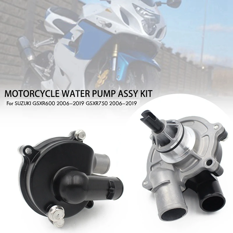 Motorcycle Water Pump Assembly Kit 17400-01H10-000 17400-01H11-000 For SUZUKI GSXR600 GSXR750 2006-2019-A58X