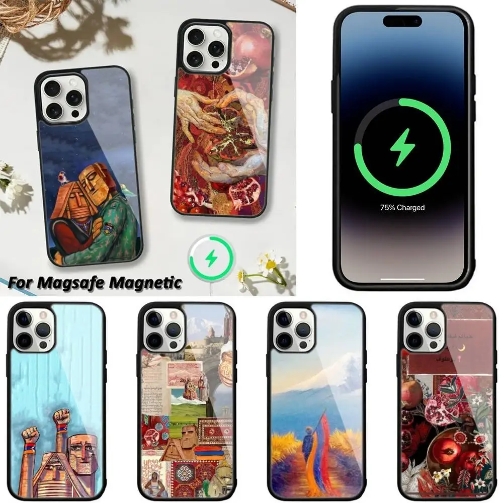 

1915 Armenian Genocide Phone Case For iPhone 16,15,14,13,12,11,Plus,Pro,Max,Mini Magsafe Magnetic Wireless Charging