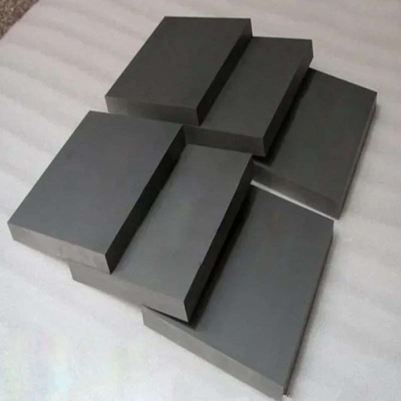 YG8 Tungsten Steel Plate 3mm-18mm Thick Hard Alloy Tungsten Steel Square Sheet Wear-resistant Flake Material Sizes Customizable