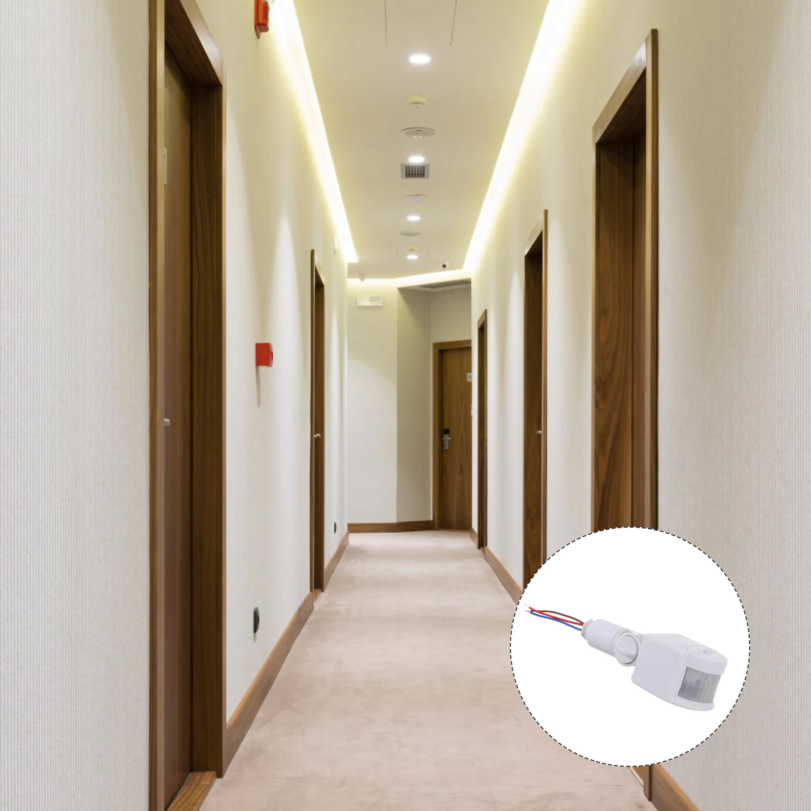 

Human Body Sensor Outdoor Wall Lamp Pir Motion Sensor Automatic Switch for Floodlight Spotlight Smart