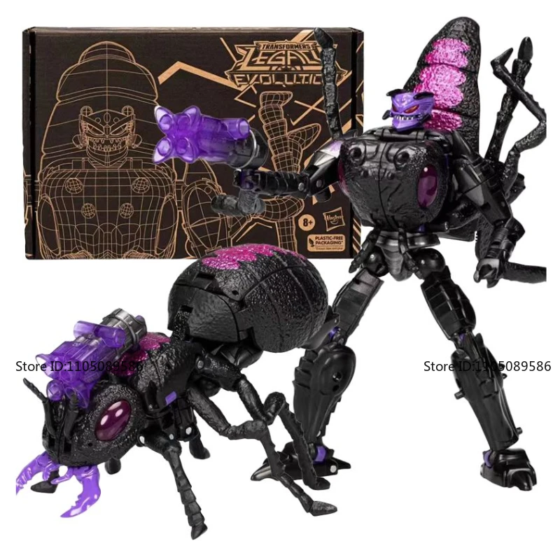 Spot original box Transformer G1 V-class black ant Classic toys studio Decorations Figure Collection of ornaments Holiday Gifts