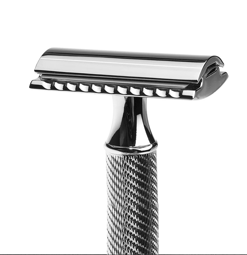 Premium-Rasierapparate mit einer Klinge, Rasierklinge mit zwei Kanten, Rasierapparate für Männer mit Rasierapparat und 5 Platin klingen – Detail 4