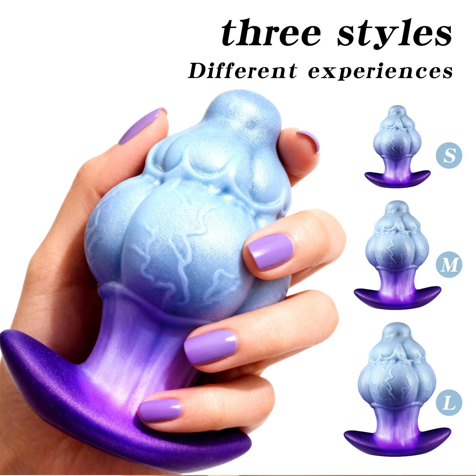 Plug anal tentacule alien silicone dildo monstre épais_voghion.com