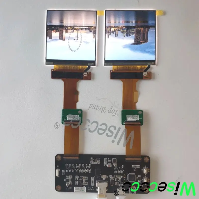 Display LCD Placa de Controlador MIPI, Display VR Quadrado, 90Hz, 2,9 ", 1440x1440 Display, 1:1